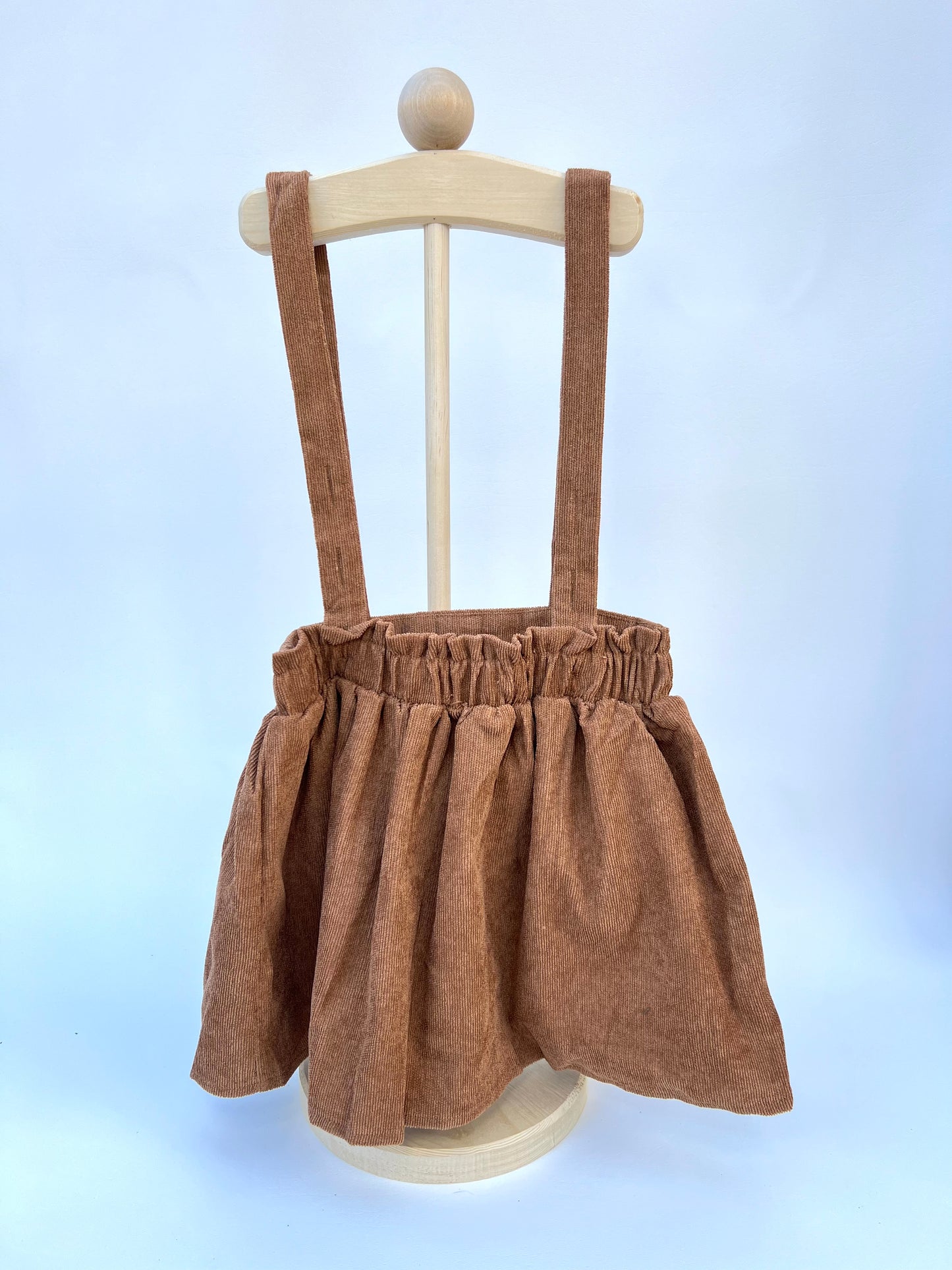 Fallon Corduroy Suspender Skirt