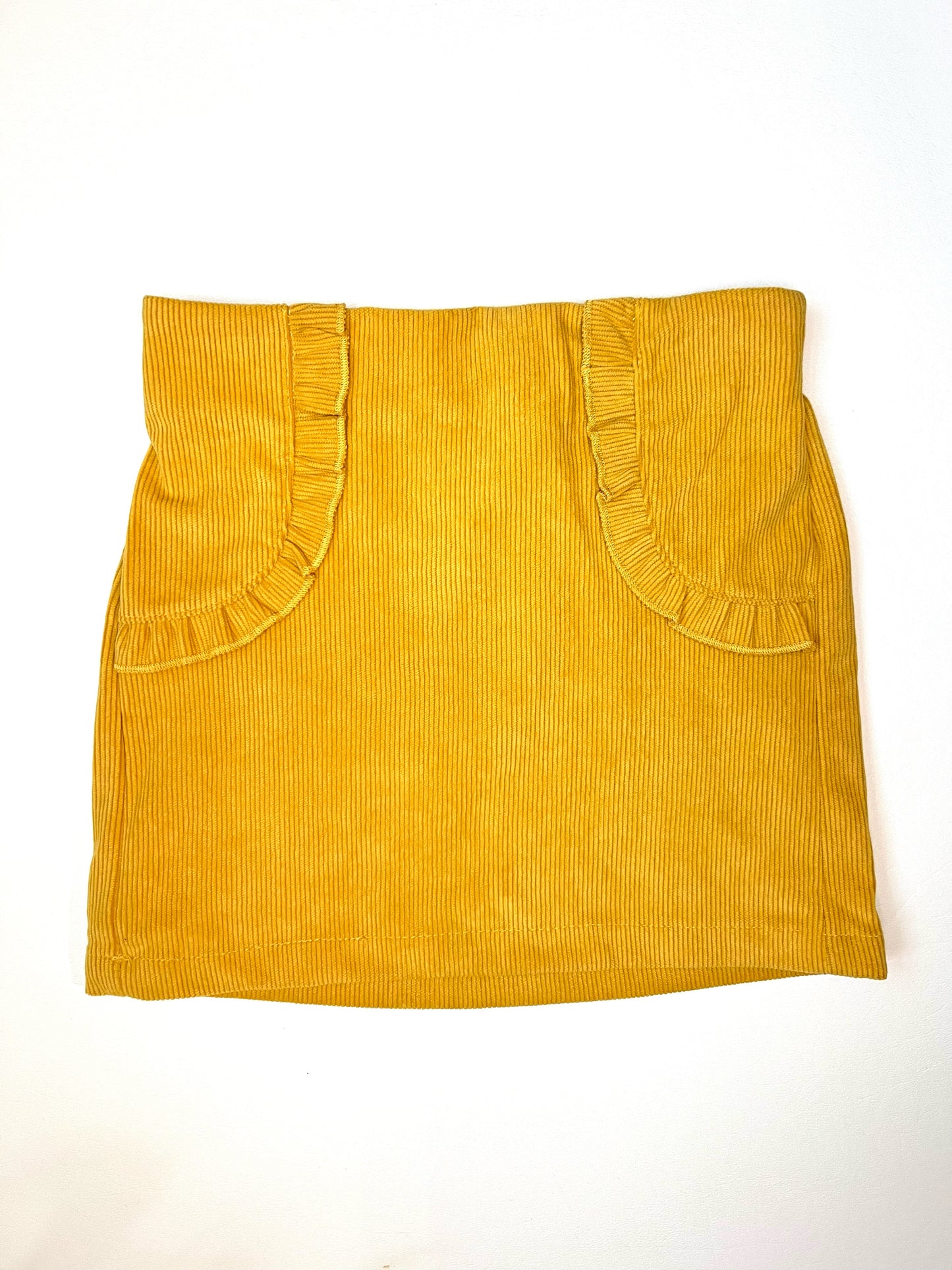 Quinn Teal & Mustard Skirt Set