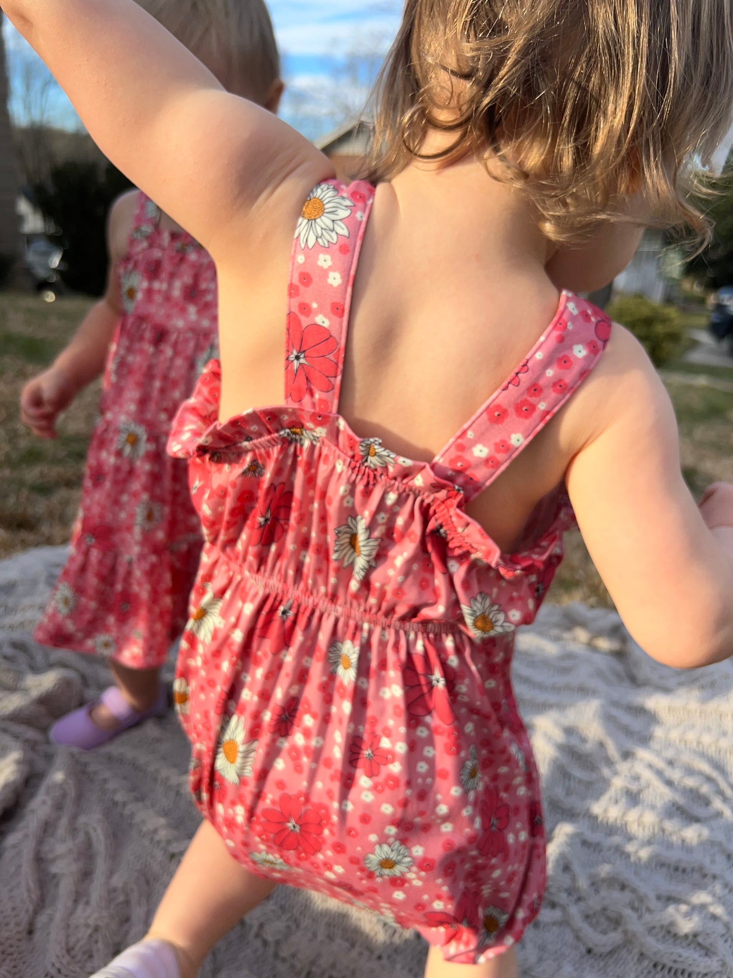 Pink Power Romper